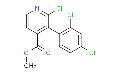 Methyl 2-chloro-3-(2,4-dichlorophenyl)isonicotinate