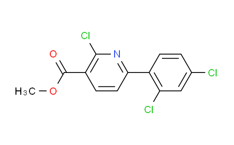 Methyl 2-chloro-6-(2,4-dichlorophenyl)nicotinate