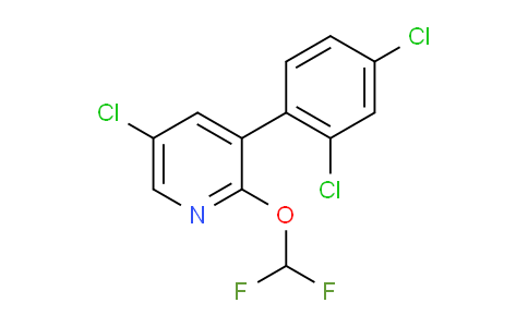 AM76866 | 1361781-35-2 | 5-Chloro-3-(2,4-dichlorophenyl)-2-(difluoromethoxy)pyridine