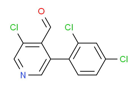 AM76876 | 1361803-69-1 | 3-Chloro-5-(2,4-dichlorophenyl)isonicotinaldehyde