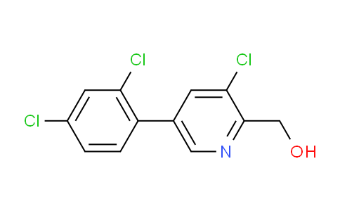 3-Chloro-5-(2,4-dichlorophenyl)pyridine-2-methanol