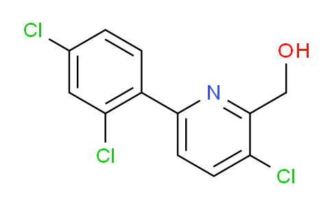 3-Chloro-6-(2,4-dichlorophenyl)pyridine-2-methanol