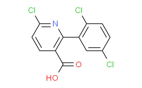 6-Chloro-2-(2,5-dichlorophenyl)nicotinic acid