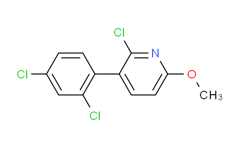 2-Chloro-3-(2,4-dichlorophenyl)-6-methoxypyridine