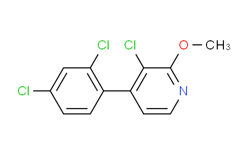 3-Chloro-4-(2,4-dichlorophenyl)-2-methoxypyridine