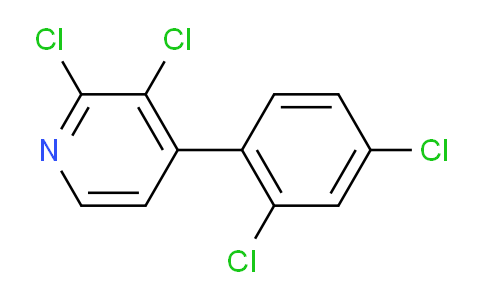 2,3-Dichloro-4-(2,4-dichlorophenyl)pyridine