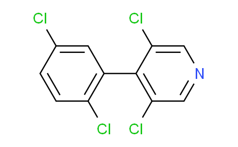 3,5-Dichloro-4-(2,5-dichlorophenyl)pyridine