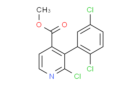 Methyl 2-chloro-3-(2,5-dichlorophenyl)isonicotinate