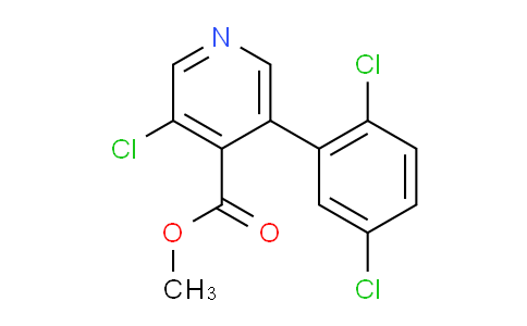 Methyl 3-chloro-5-(2,5-dichlorophenyl)isonicotinate