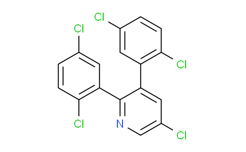 2,3-Bis(2,5-dichlorophenyl)-5-chloropyridine