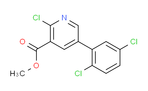 Methyl 2-chloro-5-(2,5-dichlorophenyl)nicotinate