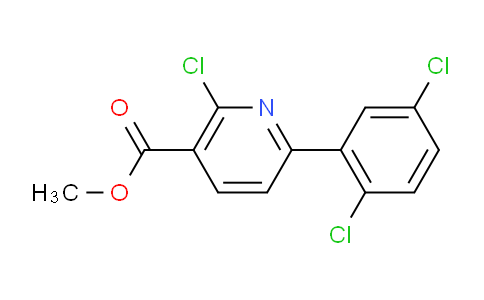 Methyl 2-chloro-6-(2,5-dichlorophenyl)nicotinate