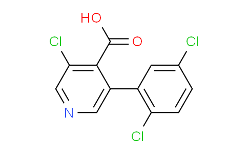 3-Chloro-5-(2,5-dichlorophenyl)isonicotinic acid
