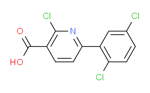 2-Chloro-6-(2,5-dichlorophenyl)nicotinic acid