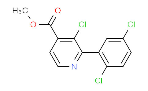 Methyl 3-chloro-2-(2,5-dichlorophenyl)isonicotinate