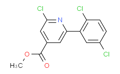 AM76950 | 1361776-43-3 | Methyl 2-chloro-6-(2,5-dichlorophenyl)isonicotinate