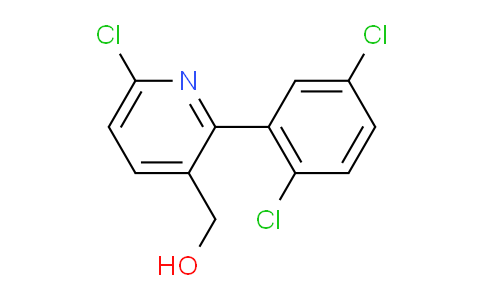 6-Chloro-2-(2,5-dichlorophenyl)pyridine-3-methanol