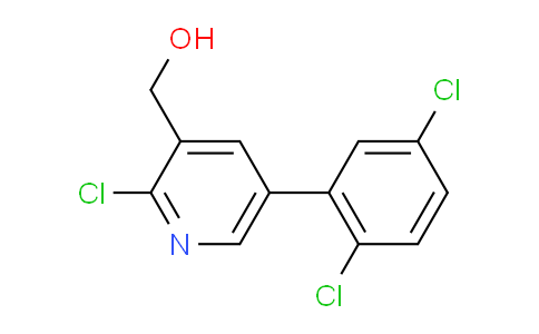 2-Chloro-5-(2,5-dichlorophenyl)pyridine-3-methanol