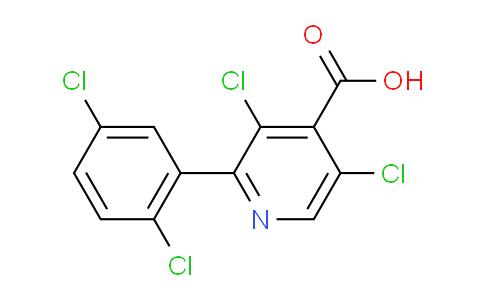 3,5-Dichloro-2-(2,5-dichlorophenyl)isonicotinic acid