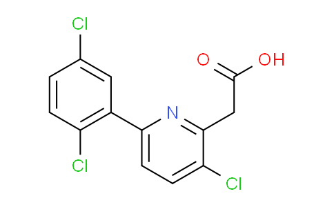 AM76973 | 1361714-34-2 | 3-Chloro-6-(2,5-dichlorophenyl)pyridine-2-acetic acid