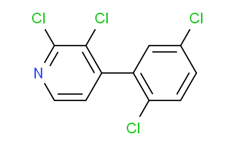 2,3-Dichloro-4-(2,5-dichlorophenyl)pyridine