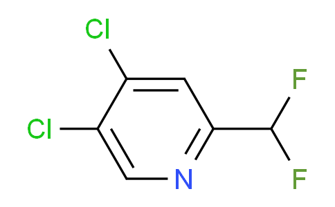 4,5-Dichloro-2-(difluoromethyl)pyridine