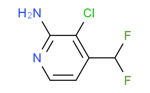 2-Amino-3-chloro-4-(difluoromethyl)pyridine