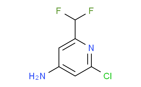 4-Amino-2-chloro-6-(difluoromethyl)pyridine