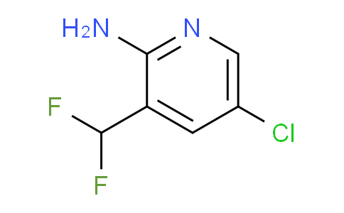 2-Amino-5-chloro-3-(difluoromethyl)pyridine