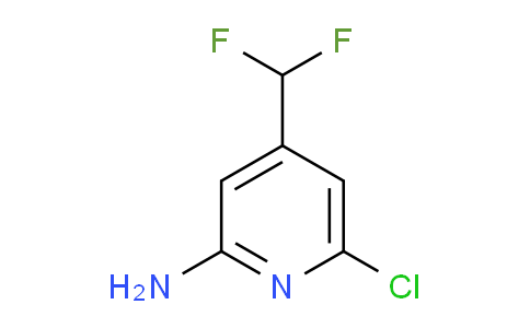 2-Amino-6-chloro-4-(difluoromethyl)pyridine
