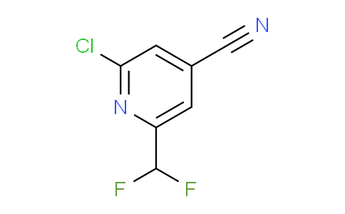 2-Chloro-4-cyano-6-(difluoromethyl)pyridine