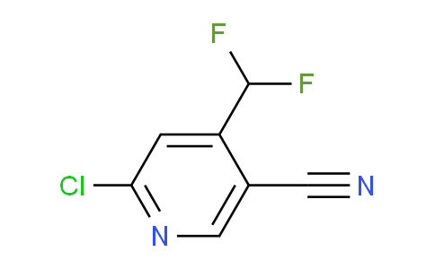 2-Chloro-5-cyano-4-(difluoromethyl)pyridine