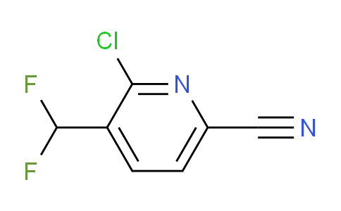 2-Chloro-6-cyano-3-(difluoromethyl)pyridine