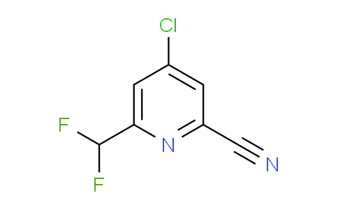 AM77045 | 1805032-62-5 | 4-Chloro-2-cyano-6-(difluoromethyl)pyridine