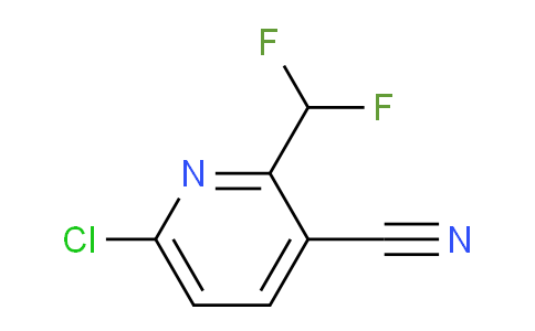6-Chloro-3-cyano-2-(difluoromethyl)pyridine