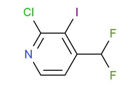 2-Chloro-4-(difluoromethyl)-3-iodopyridine