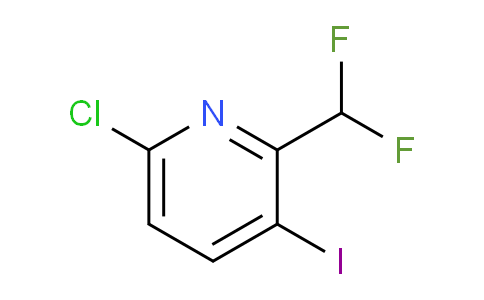 6-Chloro-2-(difluoromethyl)-3-iodopyridine