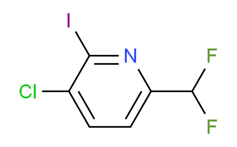 AM77066 | 1805033-21-9 | 3-Chloro-6-(difluoromethyl)-2-iodopyridine
