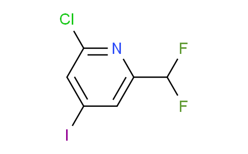 2-Chloro-6-(difluoromethyl)-4-iodopyridine