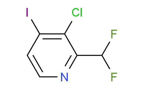 3-Chloro-2-(difluoromethyl)-4-iodopyridine