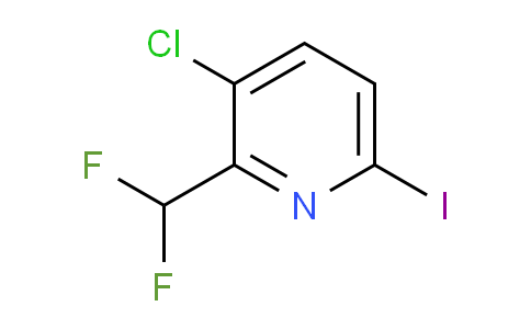 3-Chloro-2-(difluoromethyl)-6-iodopyridine