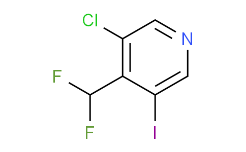 3-Chloro-4-(difluoromethyl)-5-iodopyridine