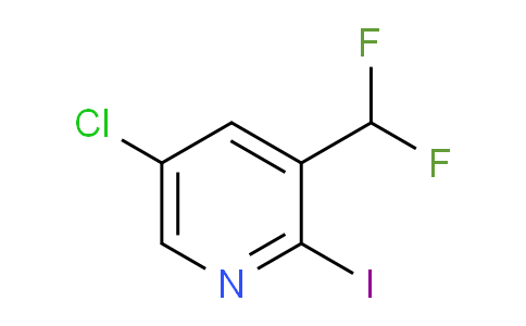 5-Chloro-3-(difluoromethyl)-2-iodopyridine