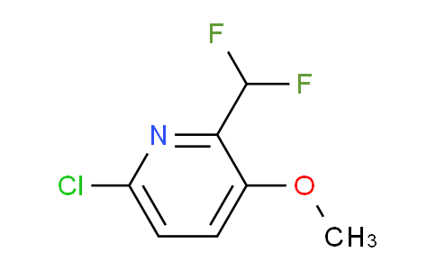 AM77081 | 1805315-49-4 | 6-Chloro-2-(difluoromethyl)-3-methoxypyridine