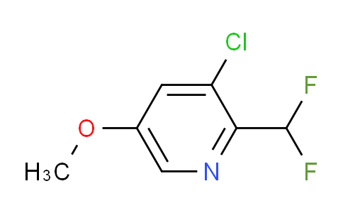 AM77083 | 1805305-25-2 | 3-Chloro-2-(difluoromethyl)-5-methoxypyridine
