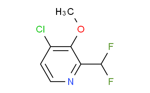 4-Chloro-2-(difluoromethyl)-3-methoxypyridine