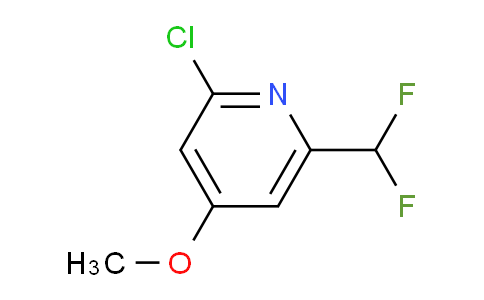 2-Chloro-6-(difluoromethyl)-4-methoxypyridine