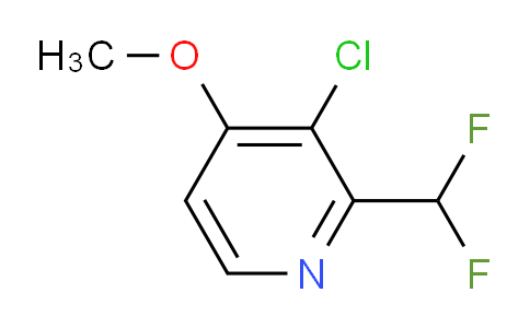 3-Chloro-2-(difluoromethyl)-4-methoxypyridine