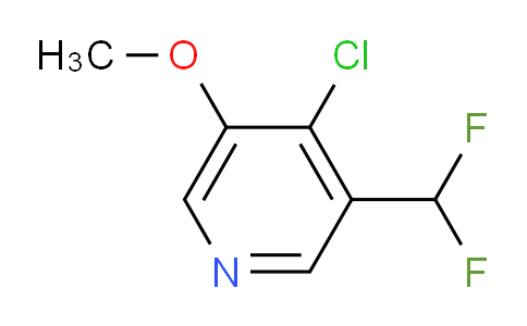 4-Chloro-3-(difluoromethyl)-5-methoxypyridine