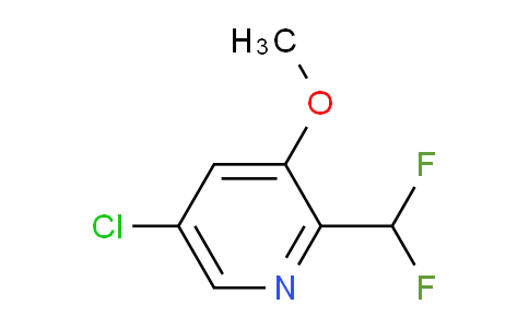 AM77093 | 1806782-87-5 | 5-Chloro-2-(difluoromethyl)-3-methoxypyridine